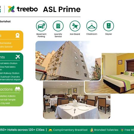 Treebo Asl Prime, Near Ballygunge Railway Station Kolkata Exterior photo