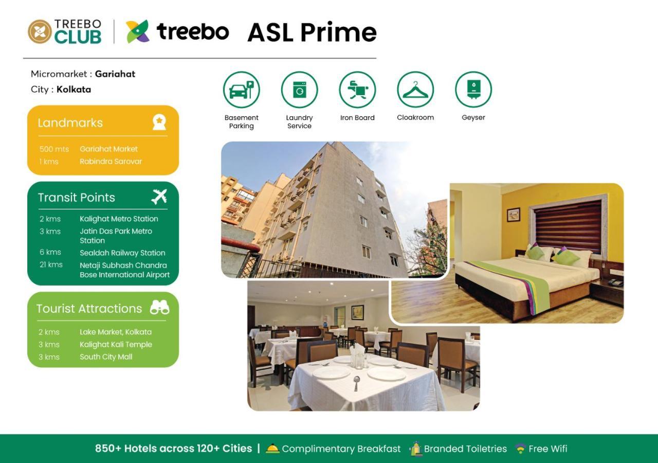 Treebo Asl Prime, Near Ballygunge Railway Station Kolkata Exterior photo
